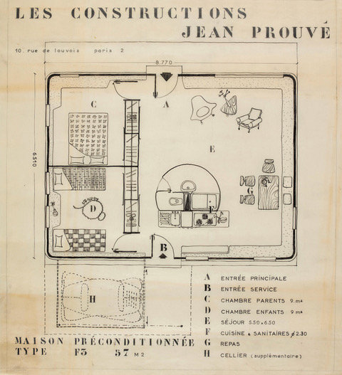 Exposición de Jean Prouvé