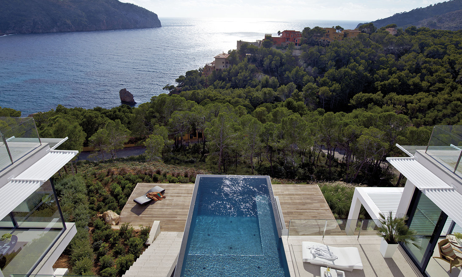 piscina empotrada en Mallorca Franklin Design Associates