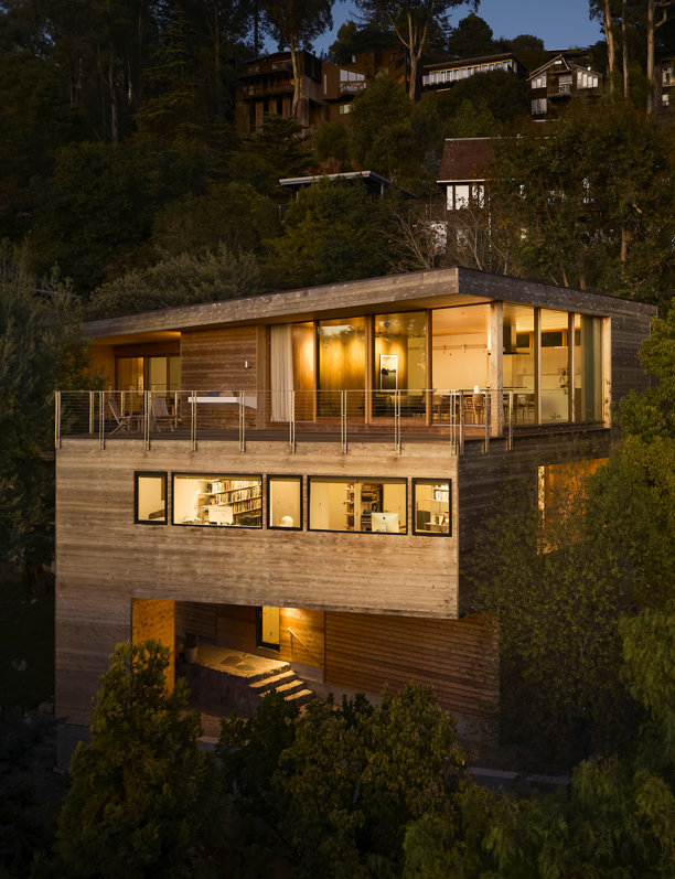 En esta casa de madera TODAS las habitaciones disfrutan de vistas increíbles