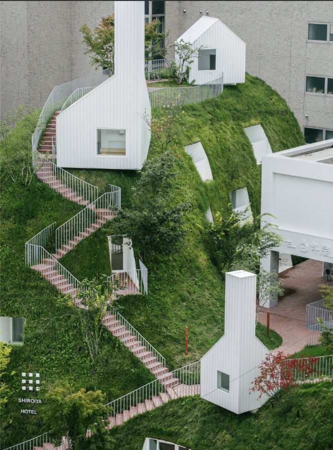 Suroya Hotel de Sou Fujimoto Architects en Maebashi, Japón Foto Katsumasa Tanaka