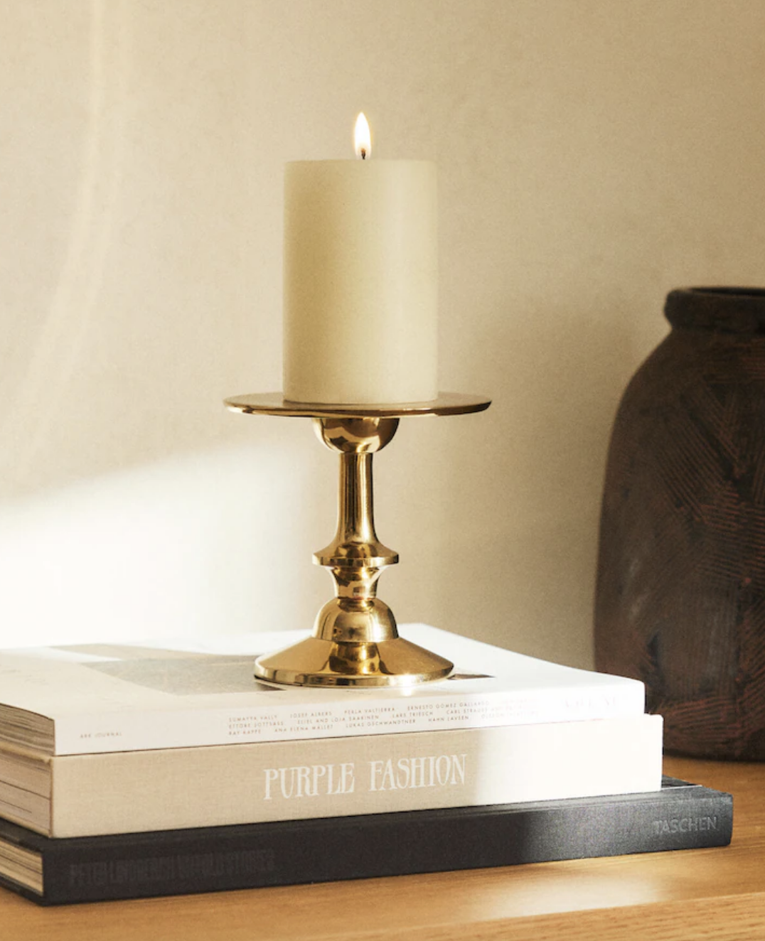 El soporte perfecto para velas de Zara Home.