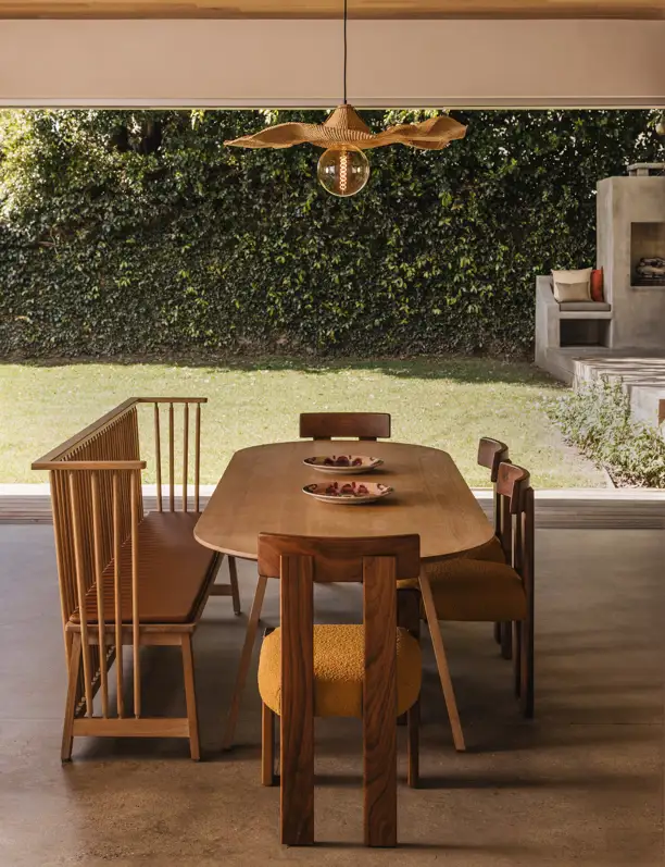 Una casa en California contemporánea, cálida, elegante y ecléctica
