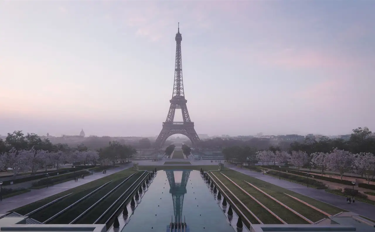 La Torre Eiffel, París.