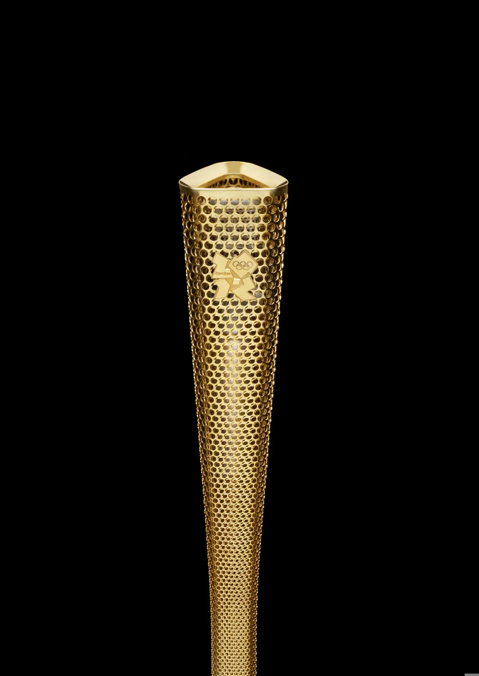 Antorcha de los JJ. OO. de Londres 2012. Un diseño de Edward Barber y Jay Osgerby.