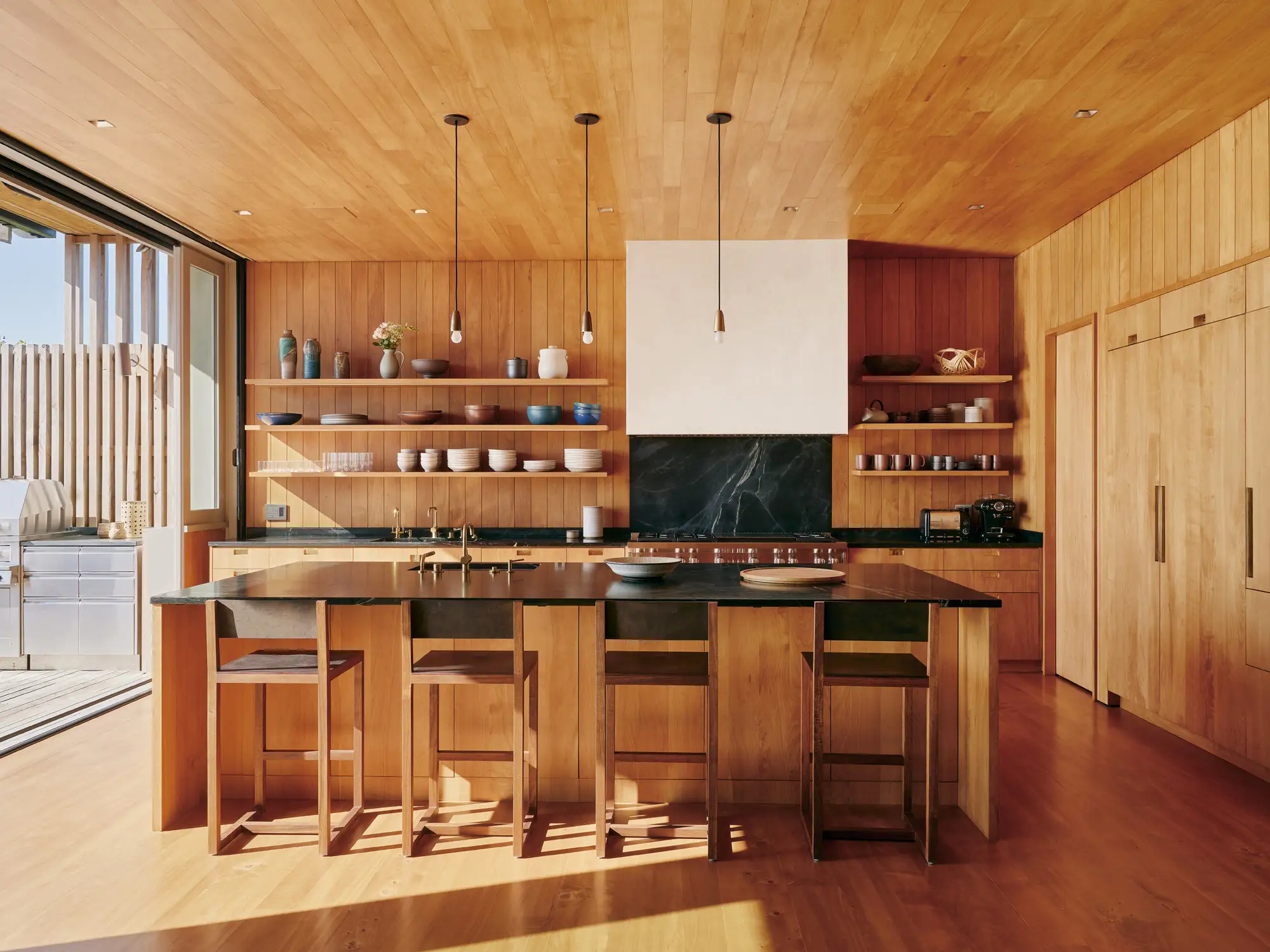 cocina de madera