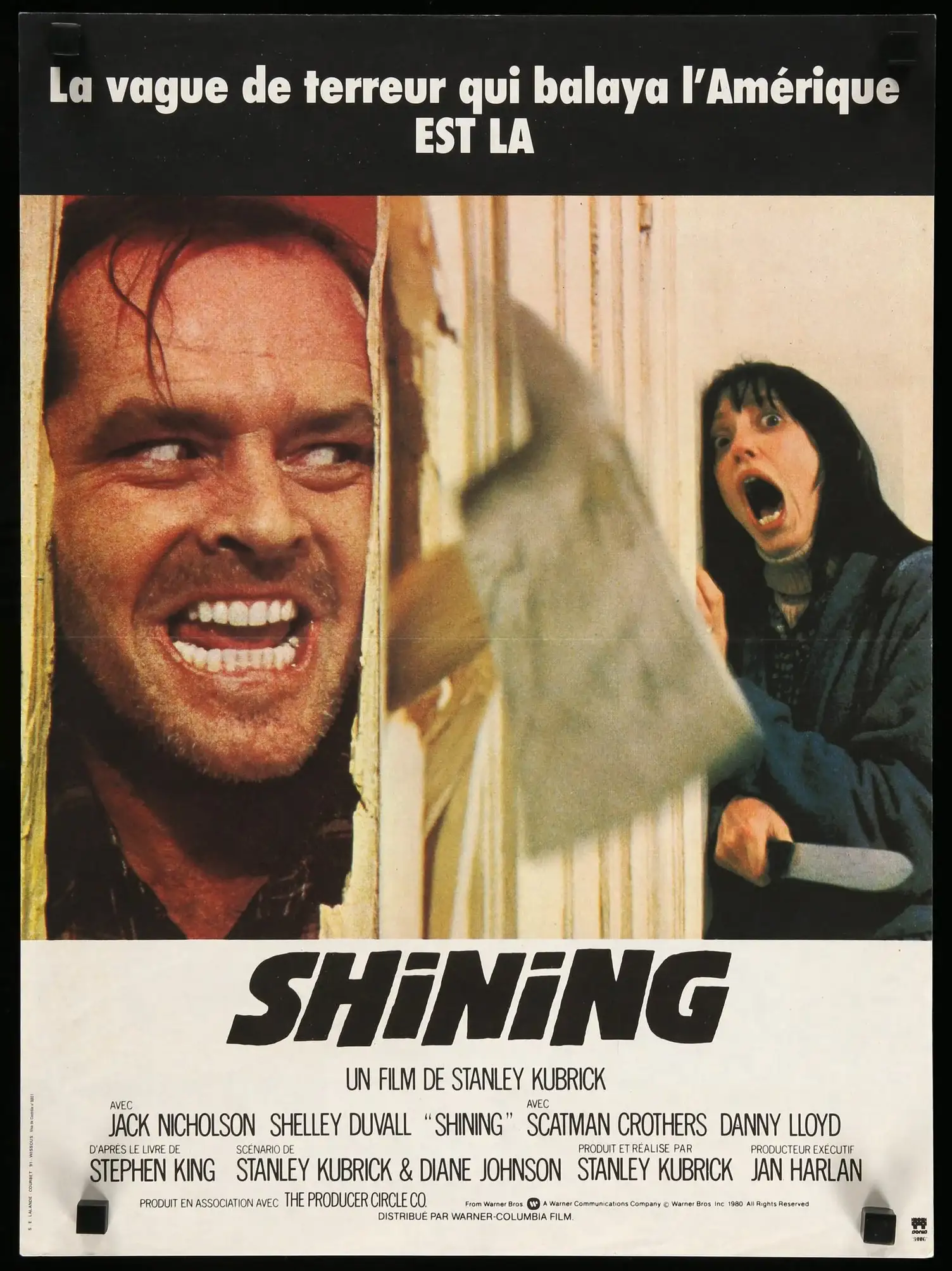 shining 1980 french small original film art 5000x