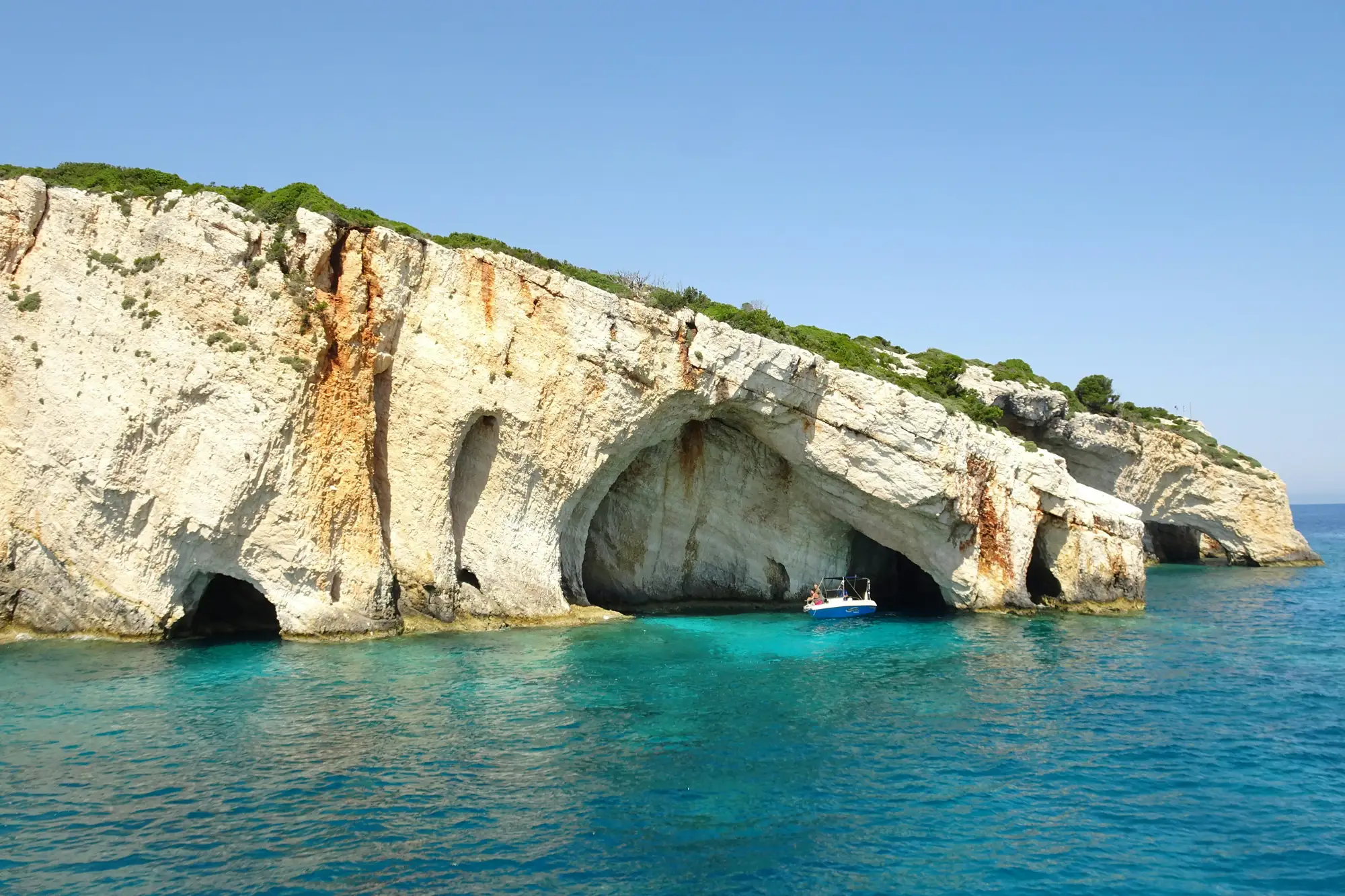 La isla de Zakynthos en Grecia