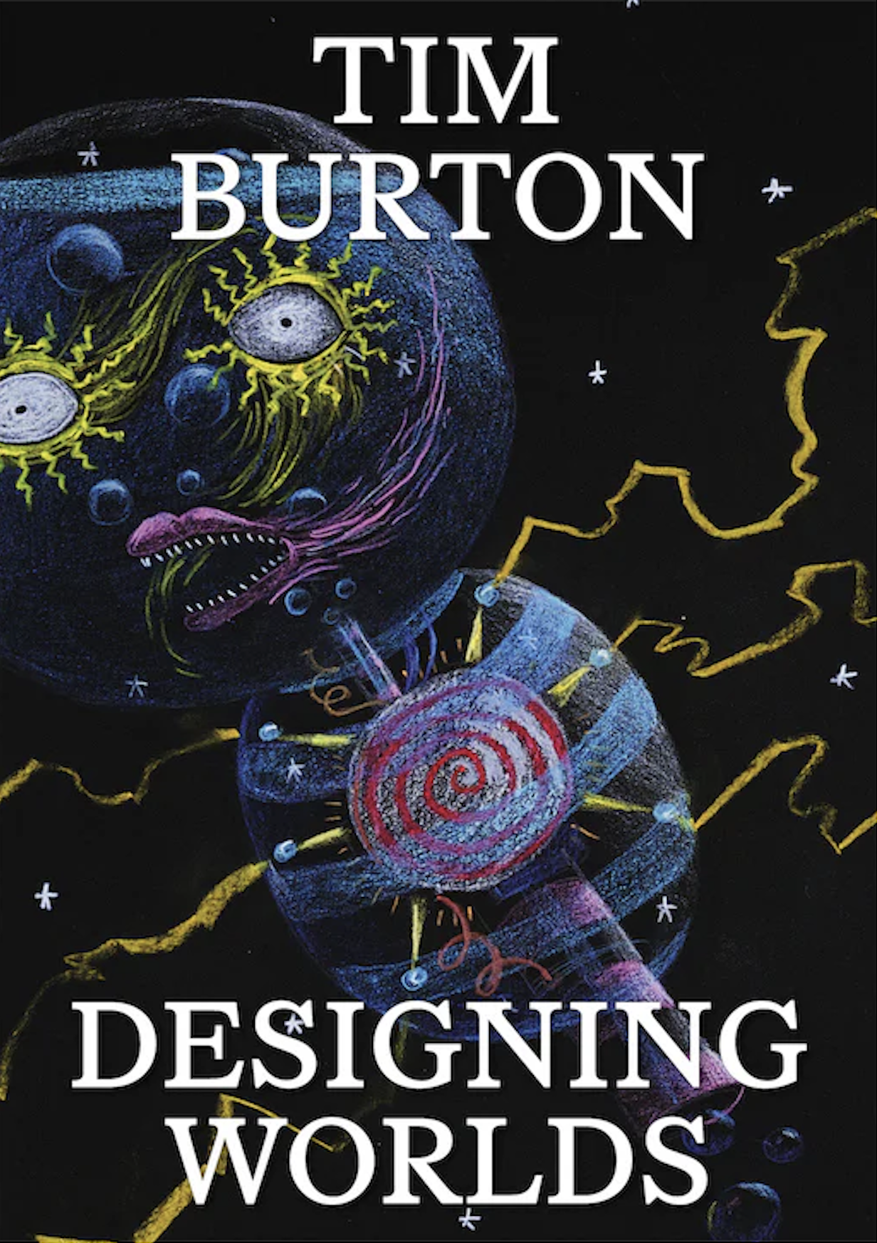 Portada del catálogo de la muestra sobre Tim Burton en el Design Museum de Londres.