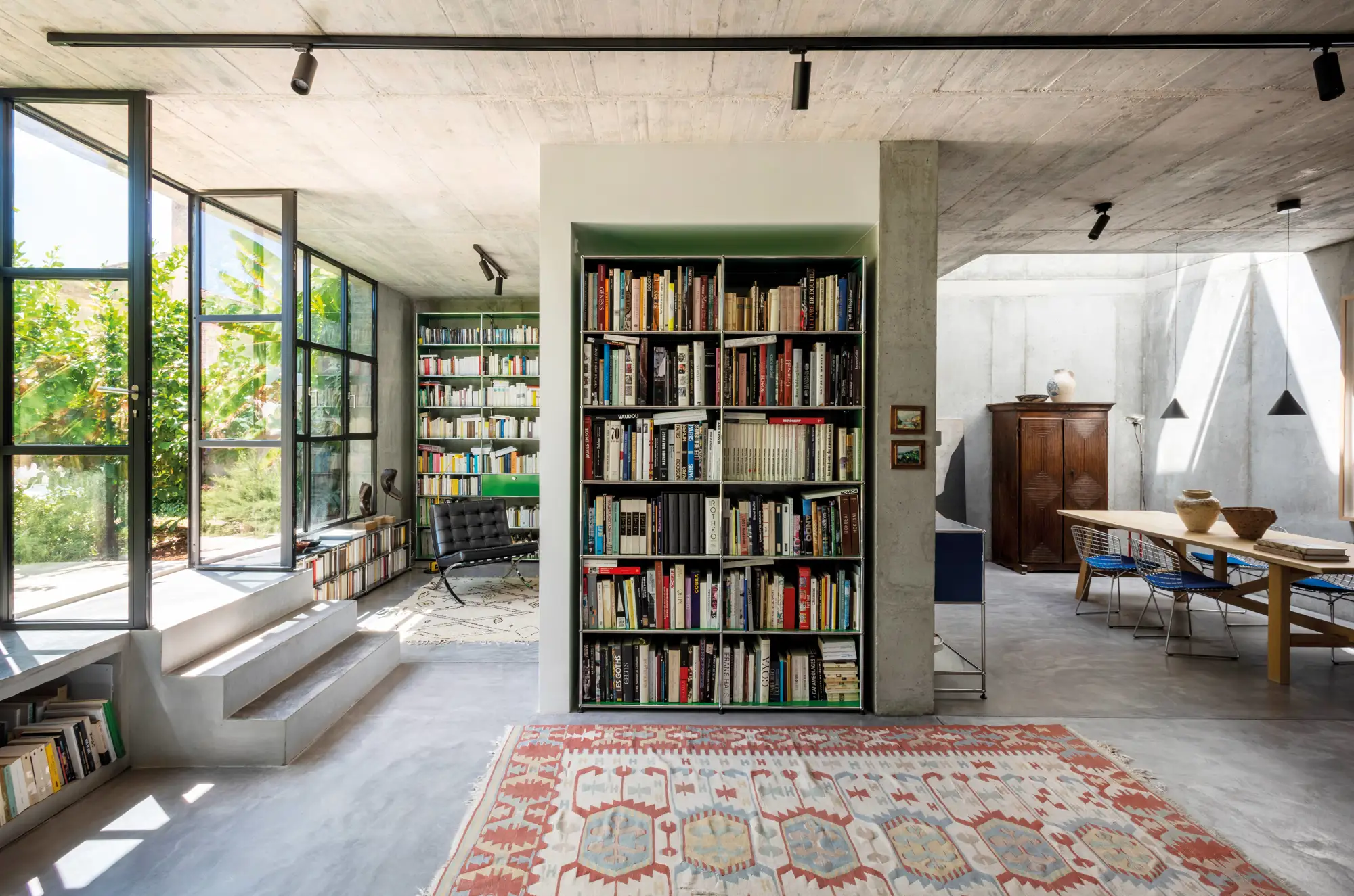 joya en bruto - salón con biblioteca, librería