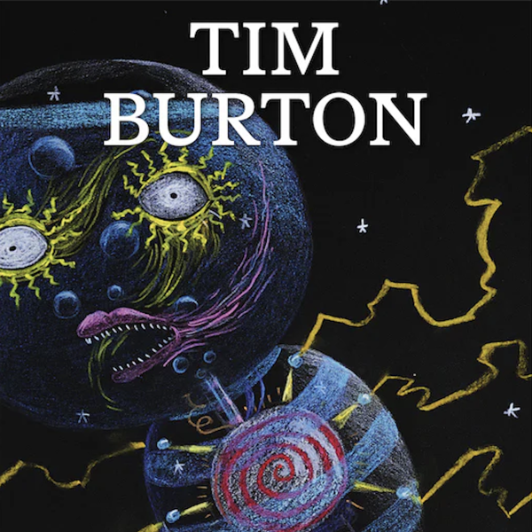 Portada del catálogo de la muestra sobre Tim Burton en el Design Museum de Londres.