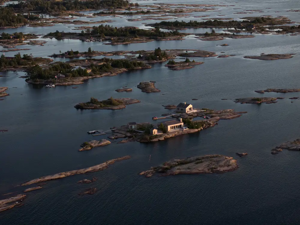 casa en una isla