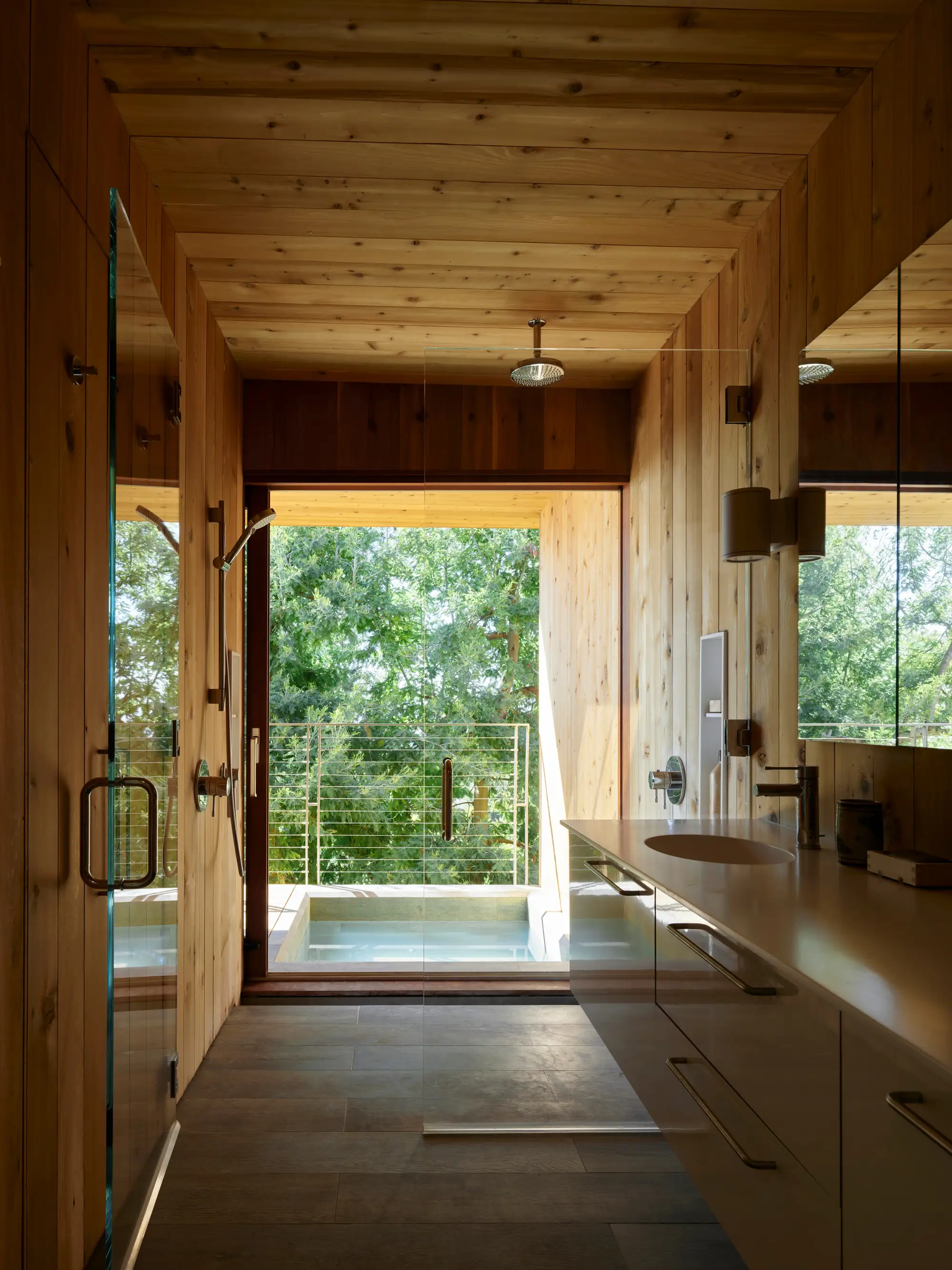 Buena Vista House de Rangr Studio Architecture baño