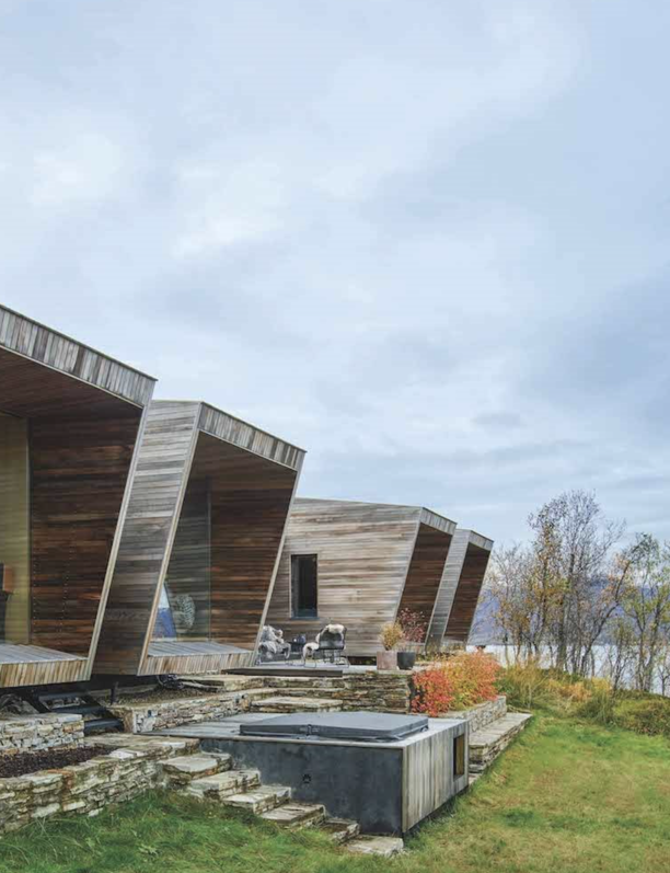 Cabañas modernas: cómo fusionar diseño contemporáneo con entornos naturales de forma sostenible