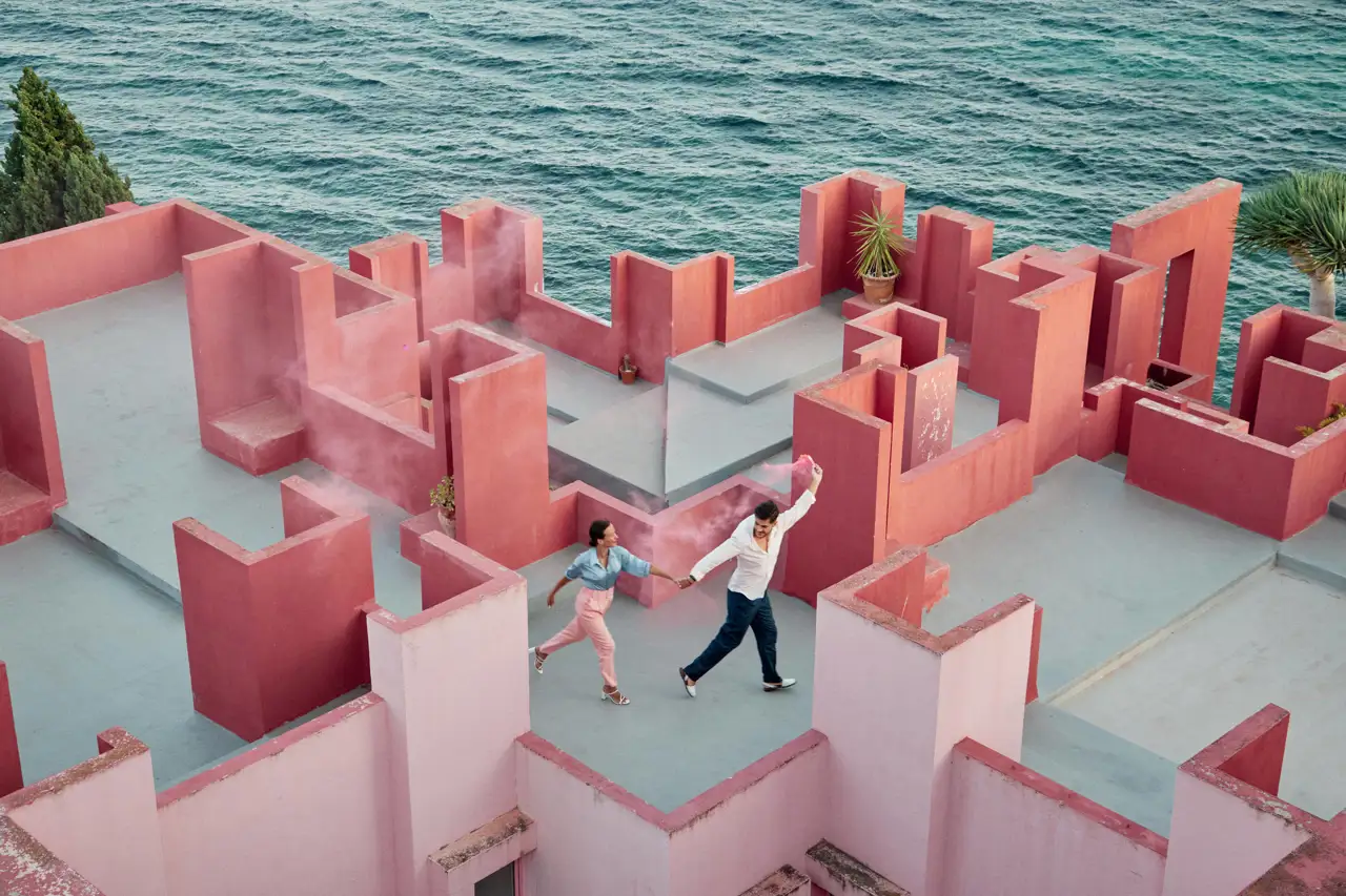 La Muralla roja de Ricardo Bofill