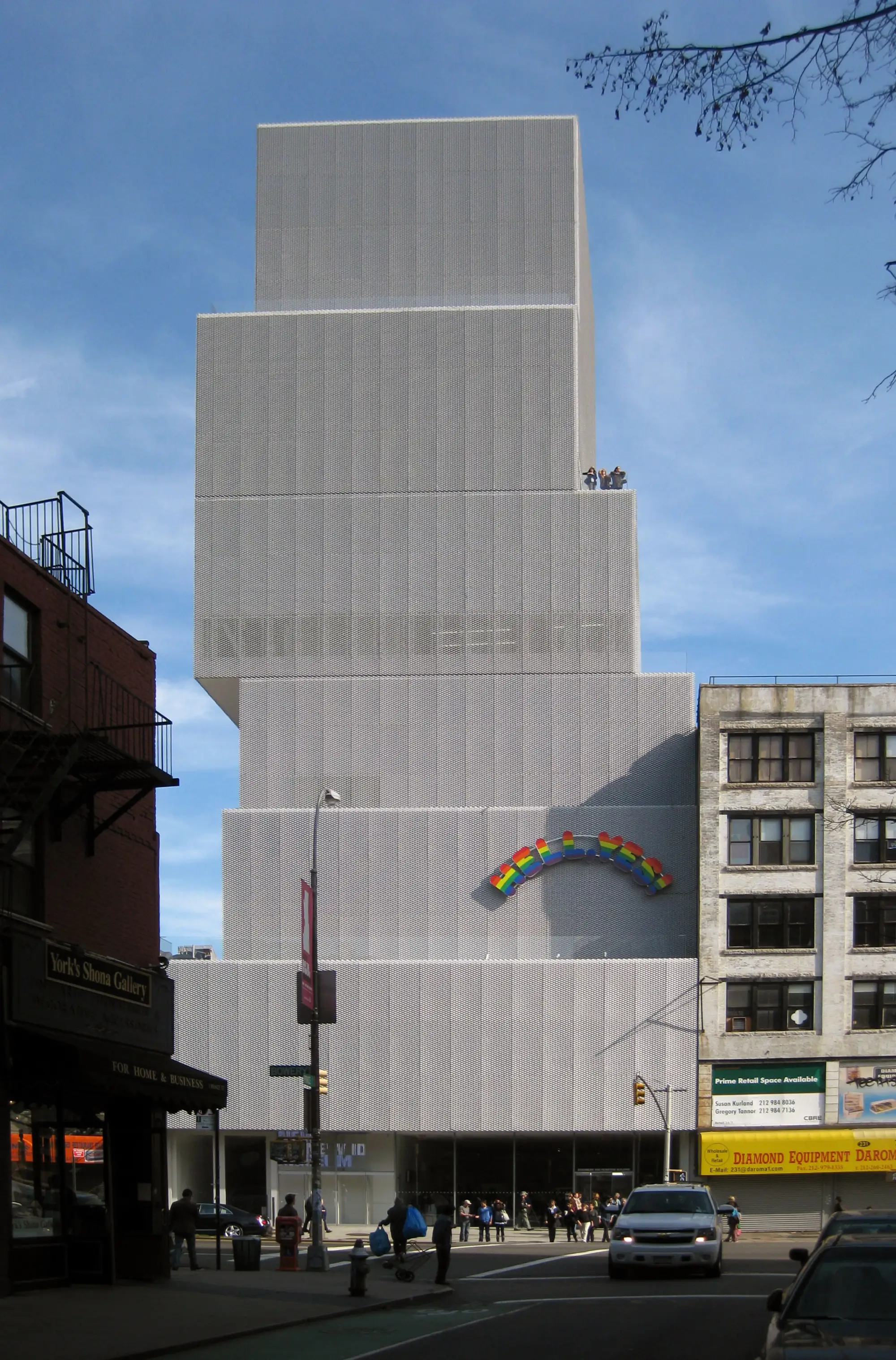 New Museum from Prince Street in October 2009