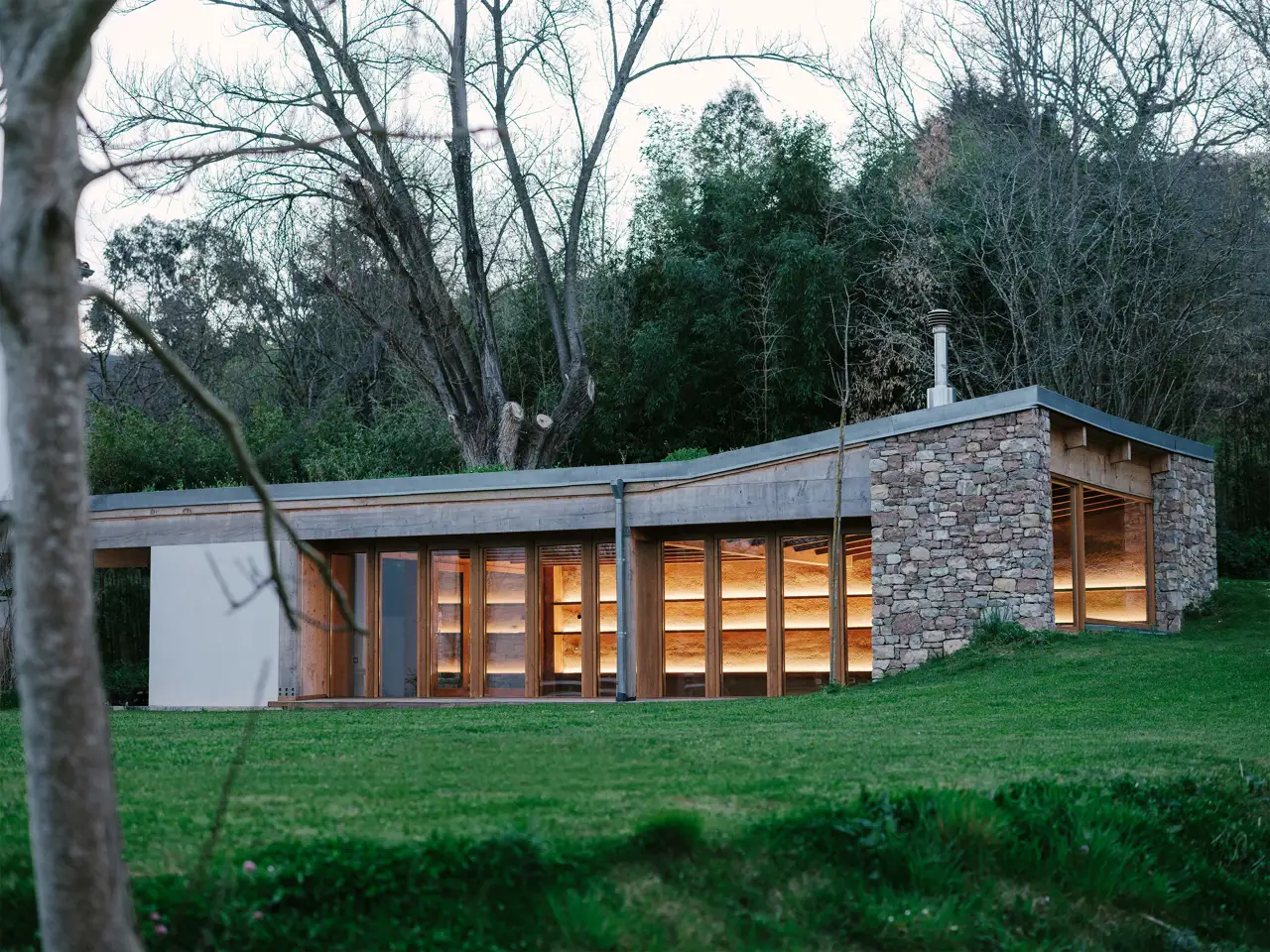 Vivienda piedra y cañamo