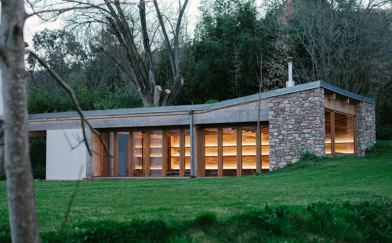 Vivienda piedra y cañamo