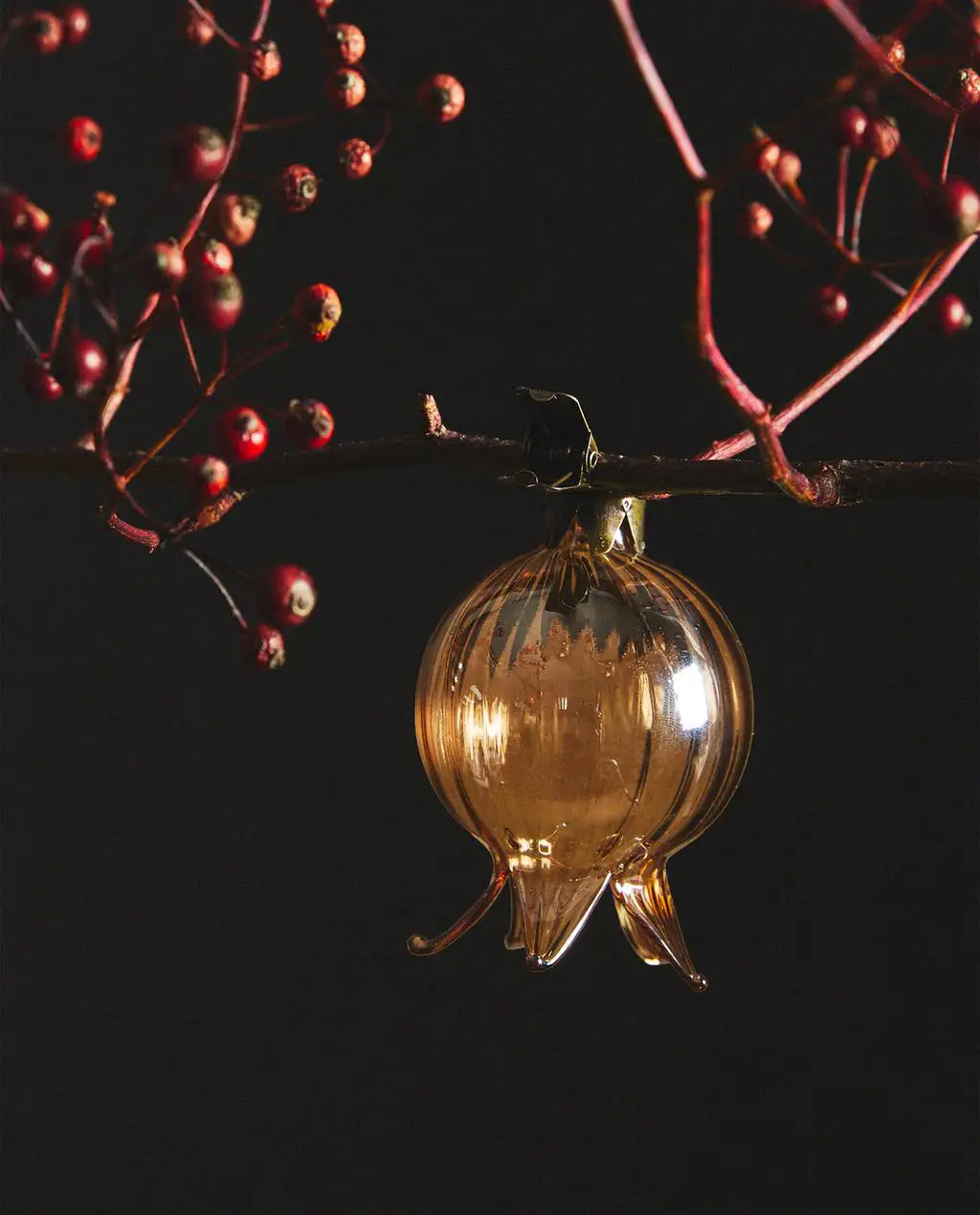 Adorno cristal árbol de Navidad 