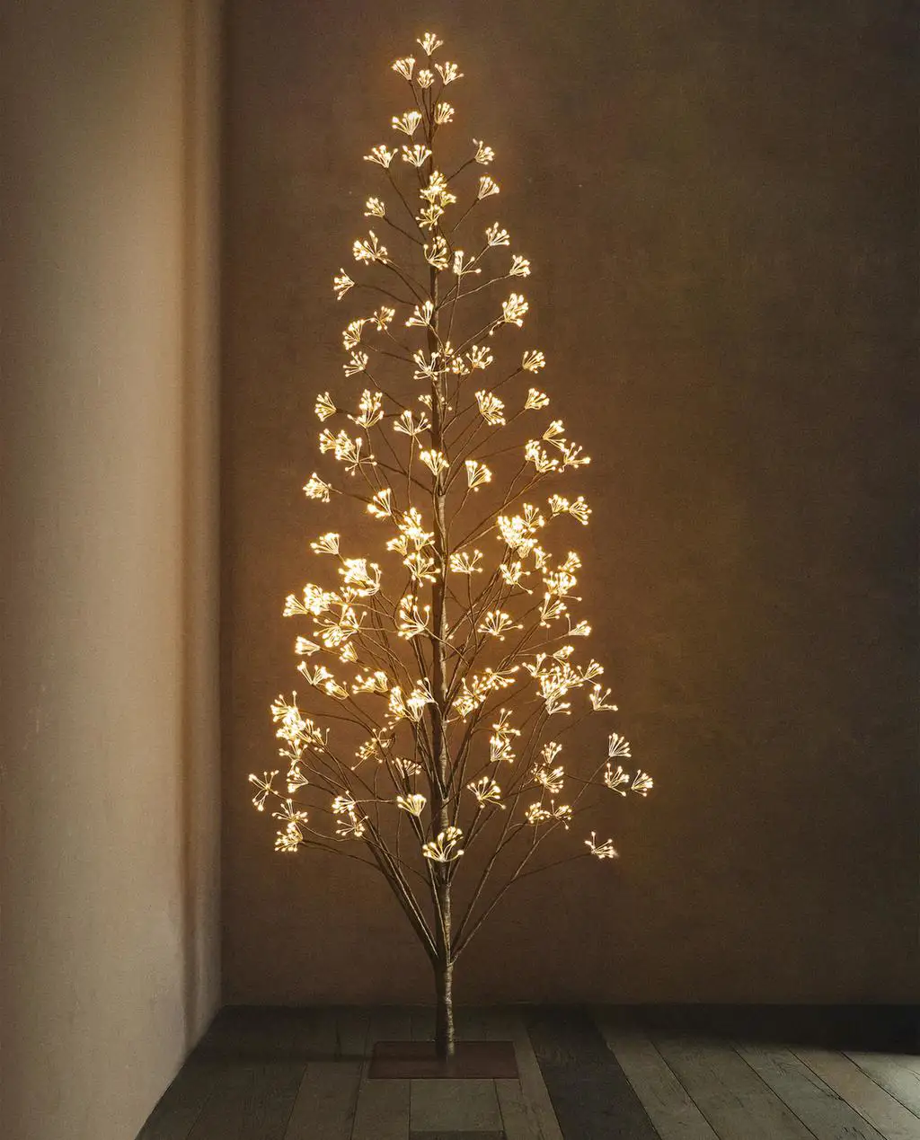 Árbol de luces de Navidad 