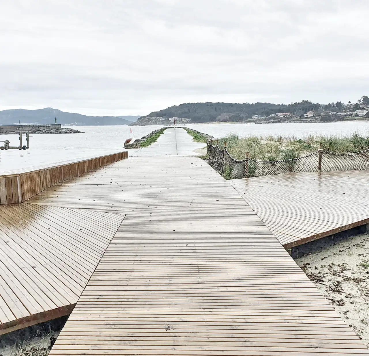 Playa Porto do Son en Galicia 