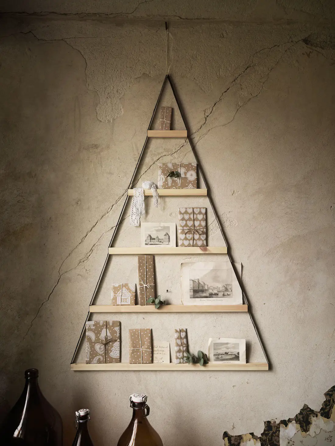 Árbol de Navidad pared