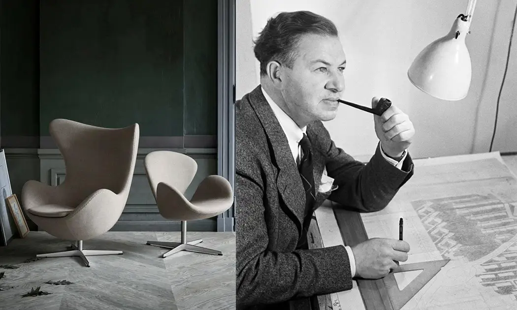 El arquitecto y diseñador Arne Jacobsen es el autor de la silla Egg