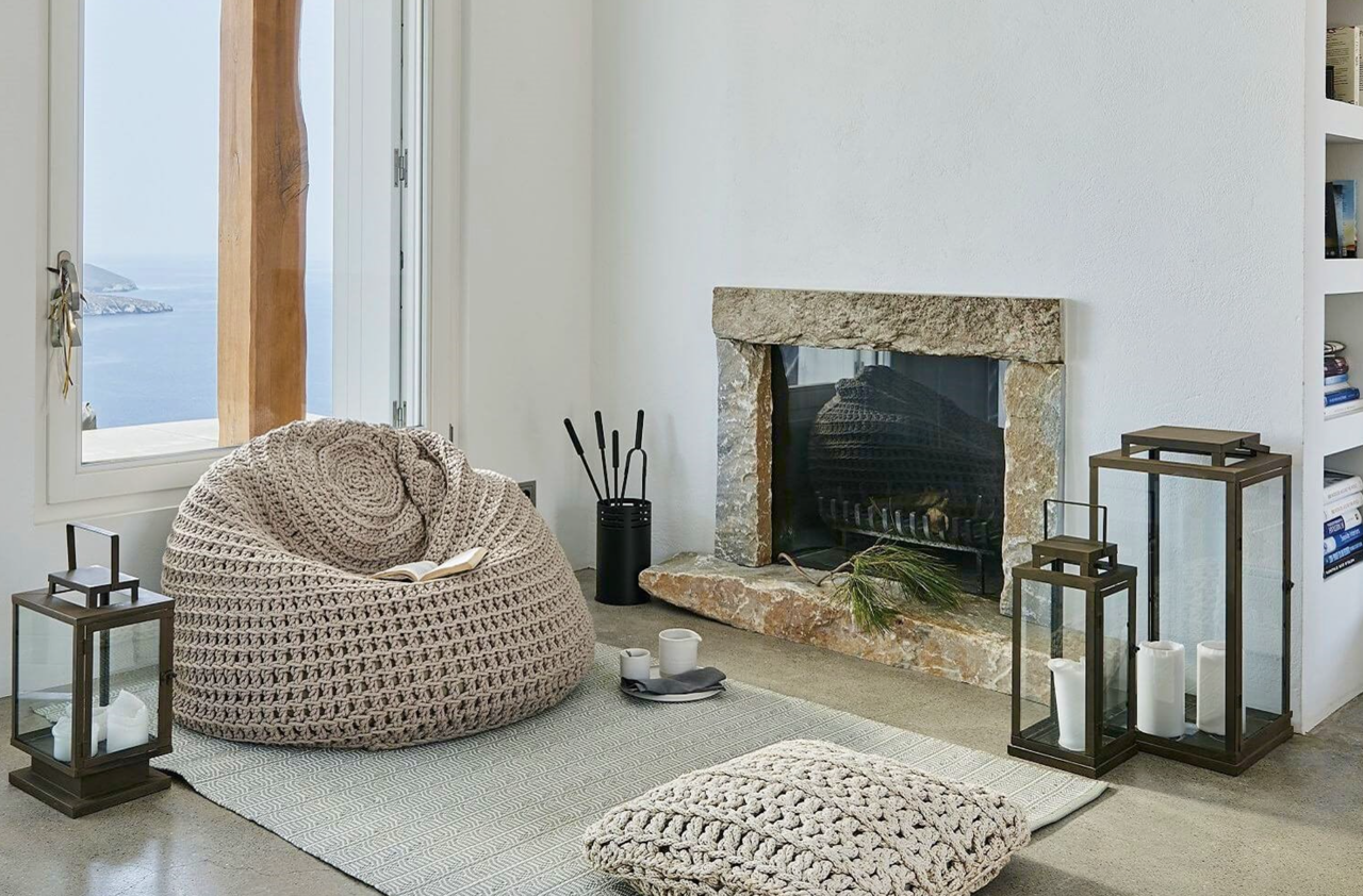 chimenea moderna