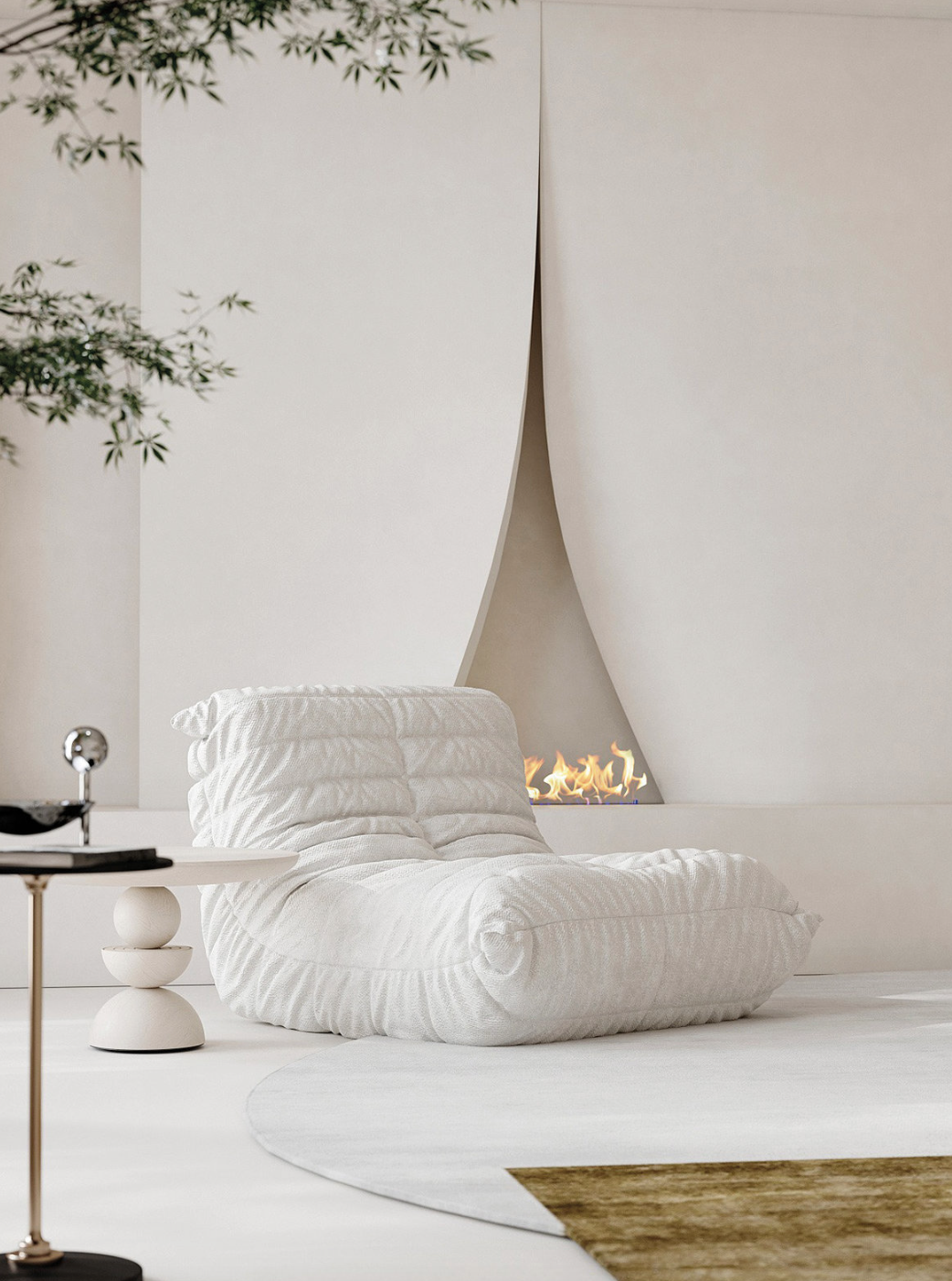 chimenea moderna
