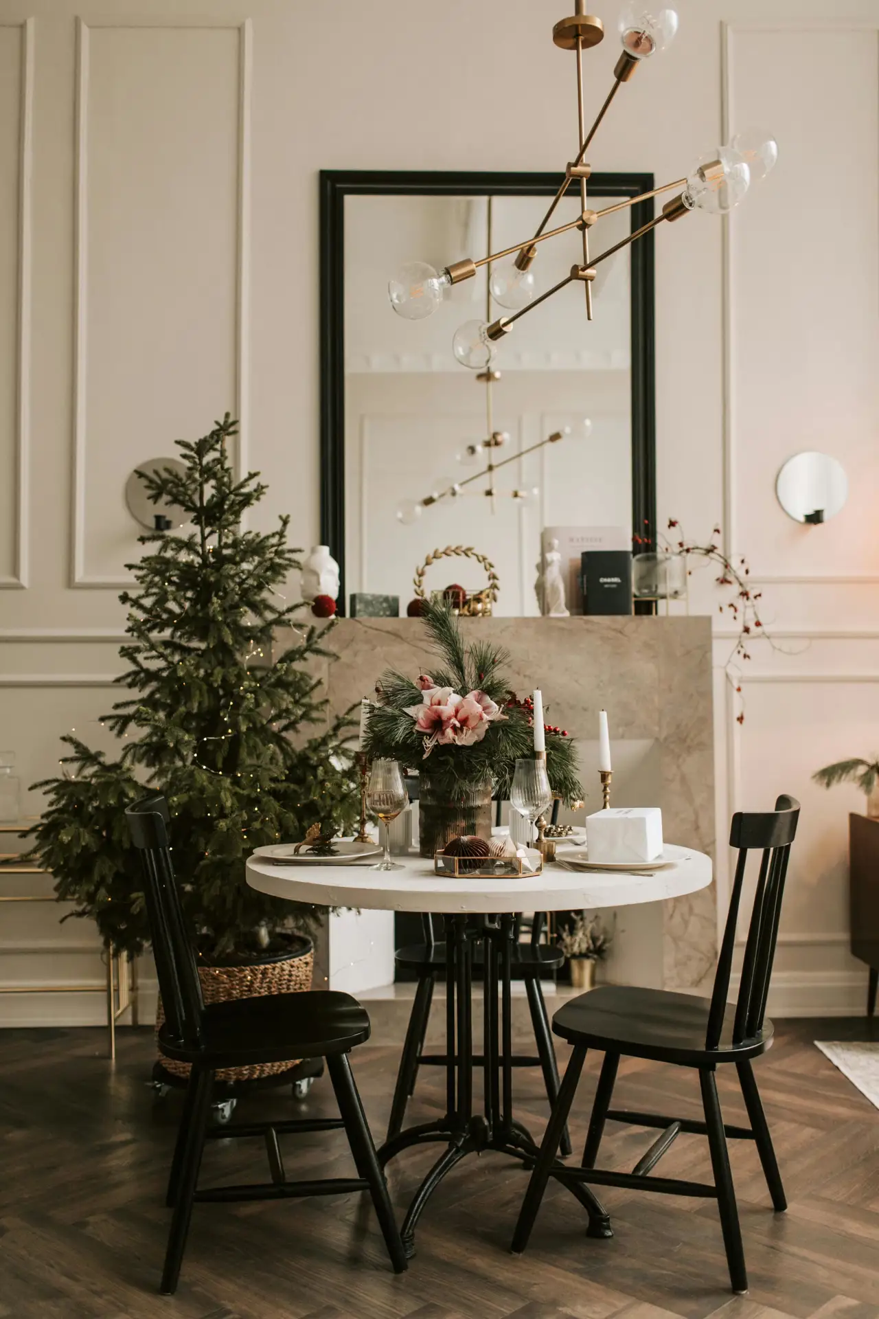 Árbol de navidad en maceta