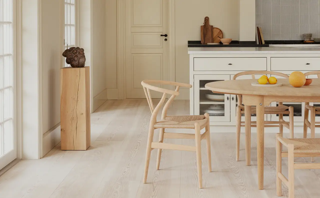 Silla Wishbone, de Hans J. Wegner para Carl Hansen & Søn