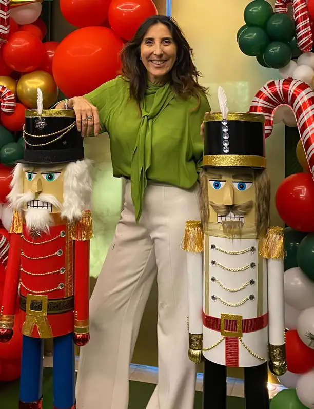 Paz Padilla vuelve a sorprender por Navidad: el impactante árbol con adornos modernos y originales que decoran su casa