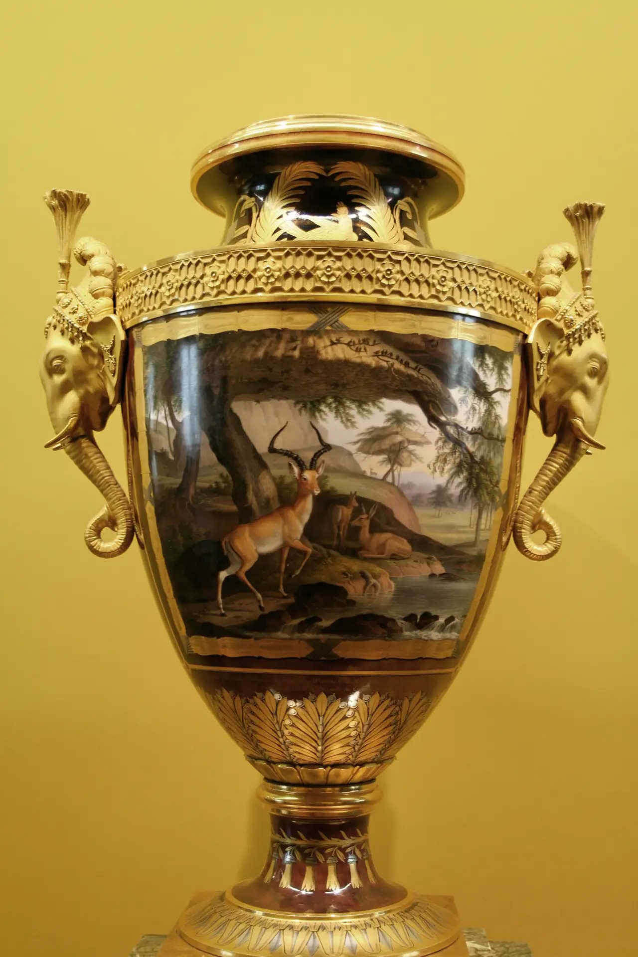 Sèvres Clodion vase