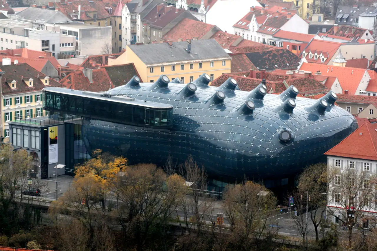 Kunsthaus Graz, un proyecto de Peter Cook