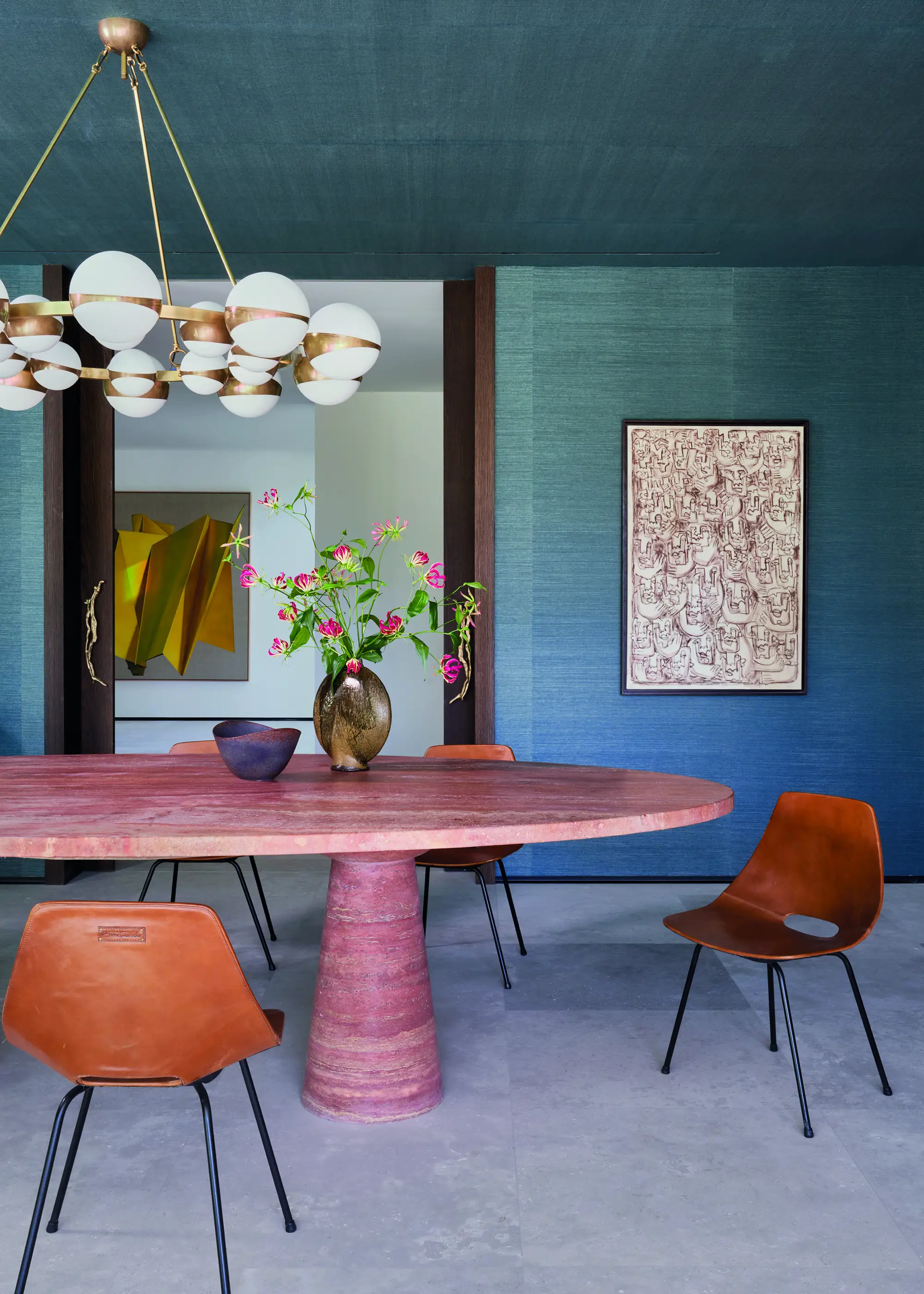 Comedor de color 
