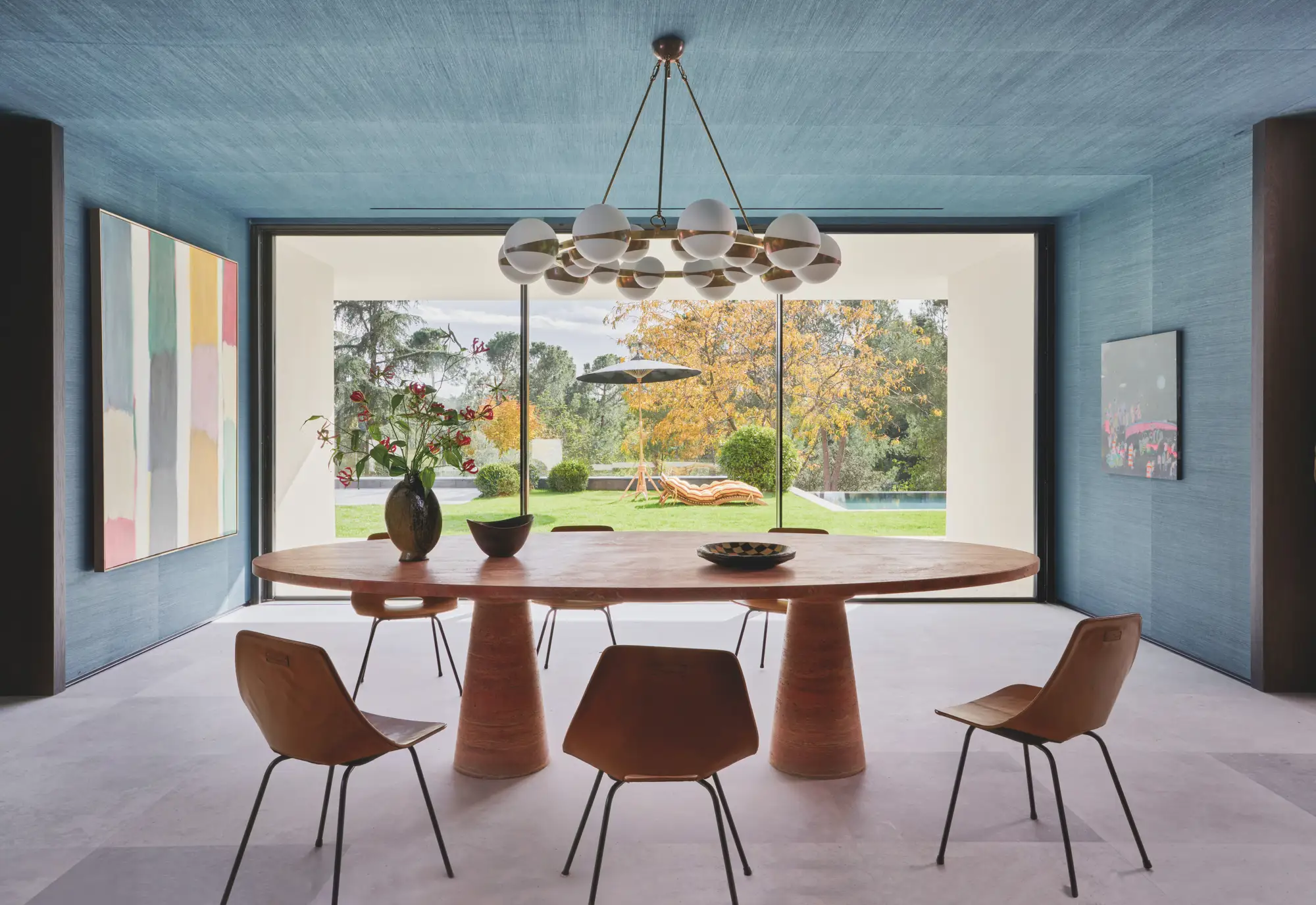 Comedor de color 