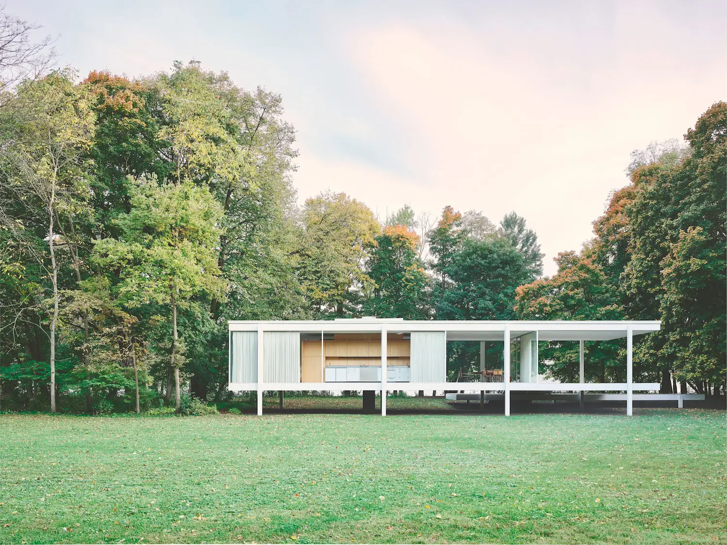 Casa Farnsworth de mies van der Rohe 5