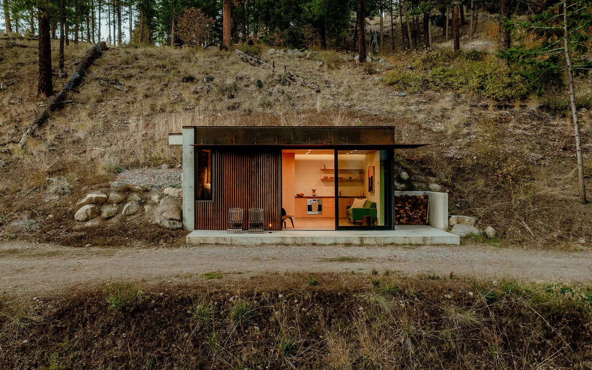 La cabaña Tinyleaf en Washington (Estados Unidos)