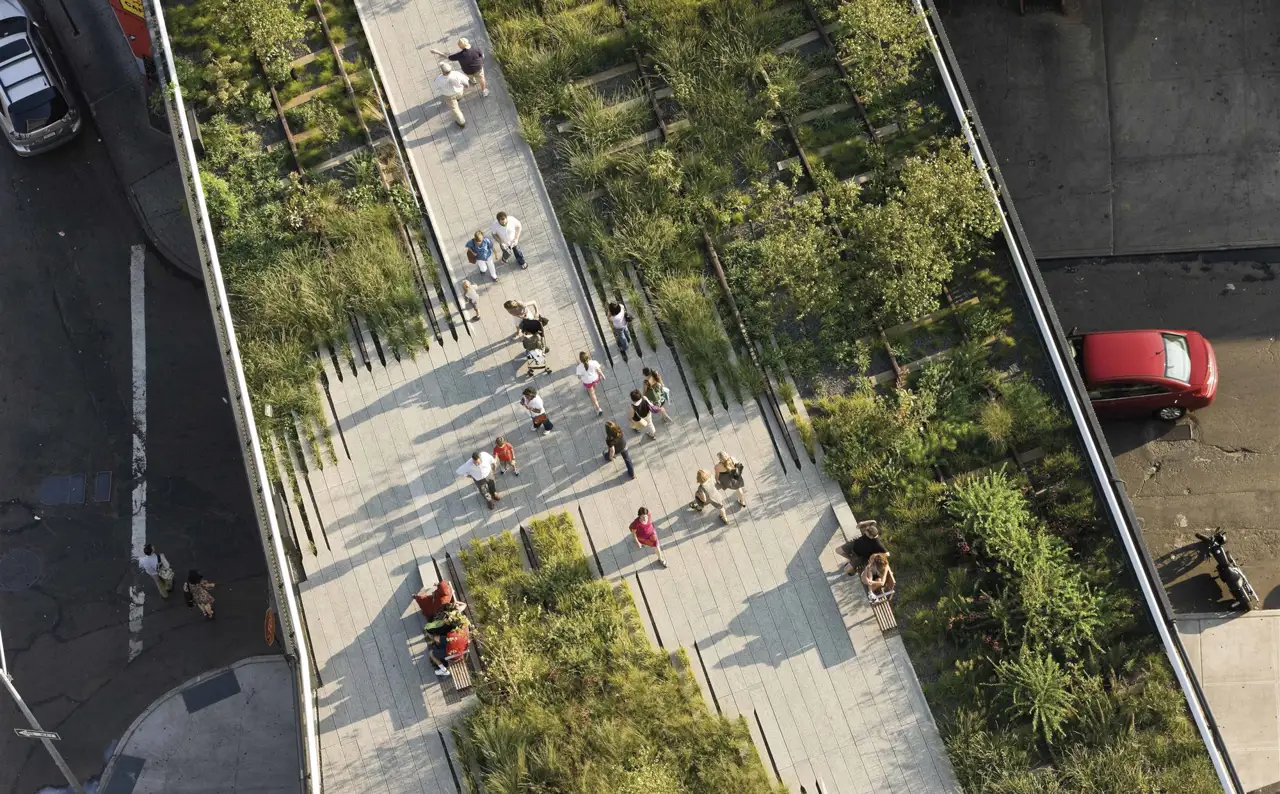 La High Line, de Piet Oudolf, James Corner y Diller, Scofidio & Renfro, ha transformado el sur de Manhattan