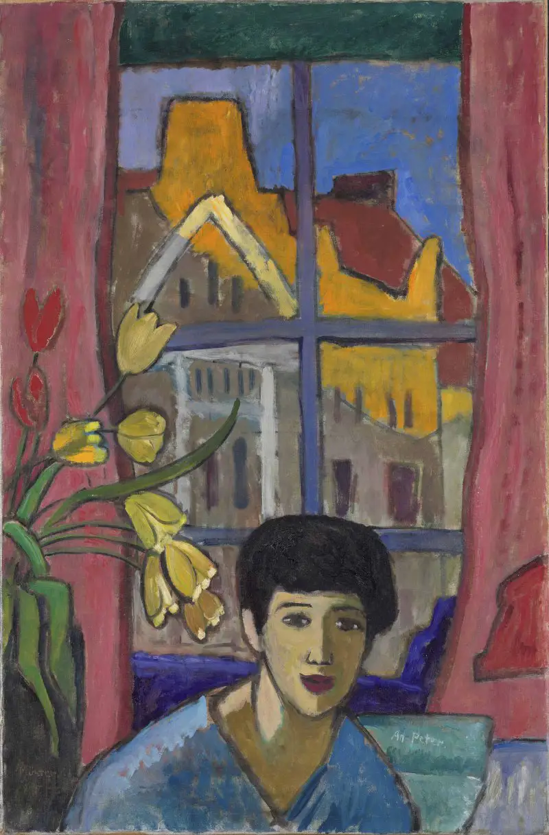 Futuro Mujer en Estocolmo, de Gabriele Münter