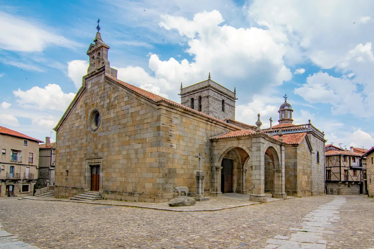 Iglesia de Nuestra Señora de la Asunción en La Alberca en Salamanca