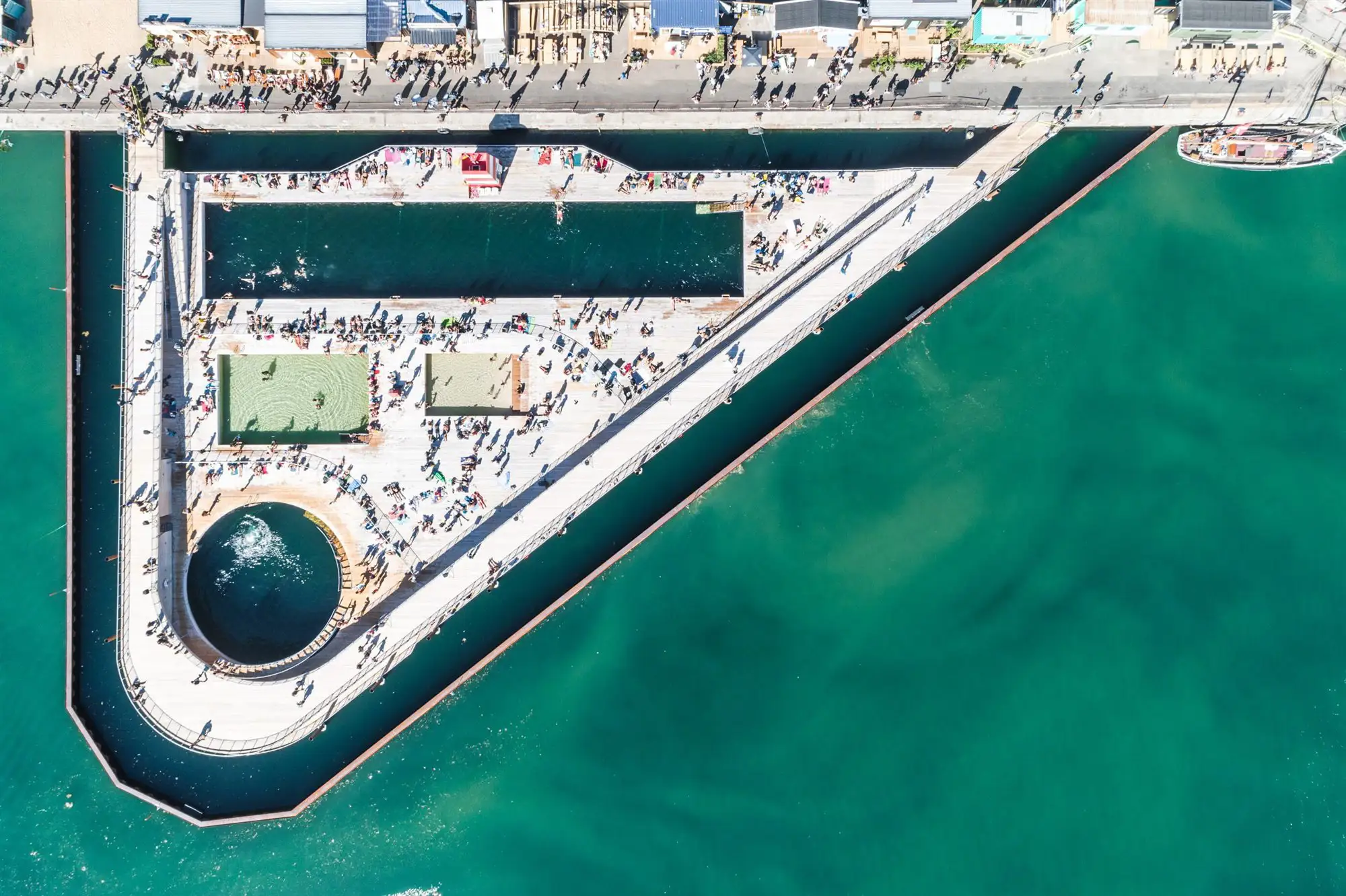 Piscinas de Bjarke Ingels en Aarhus