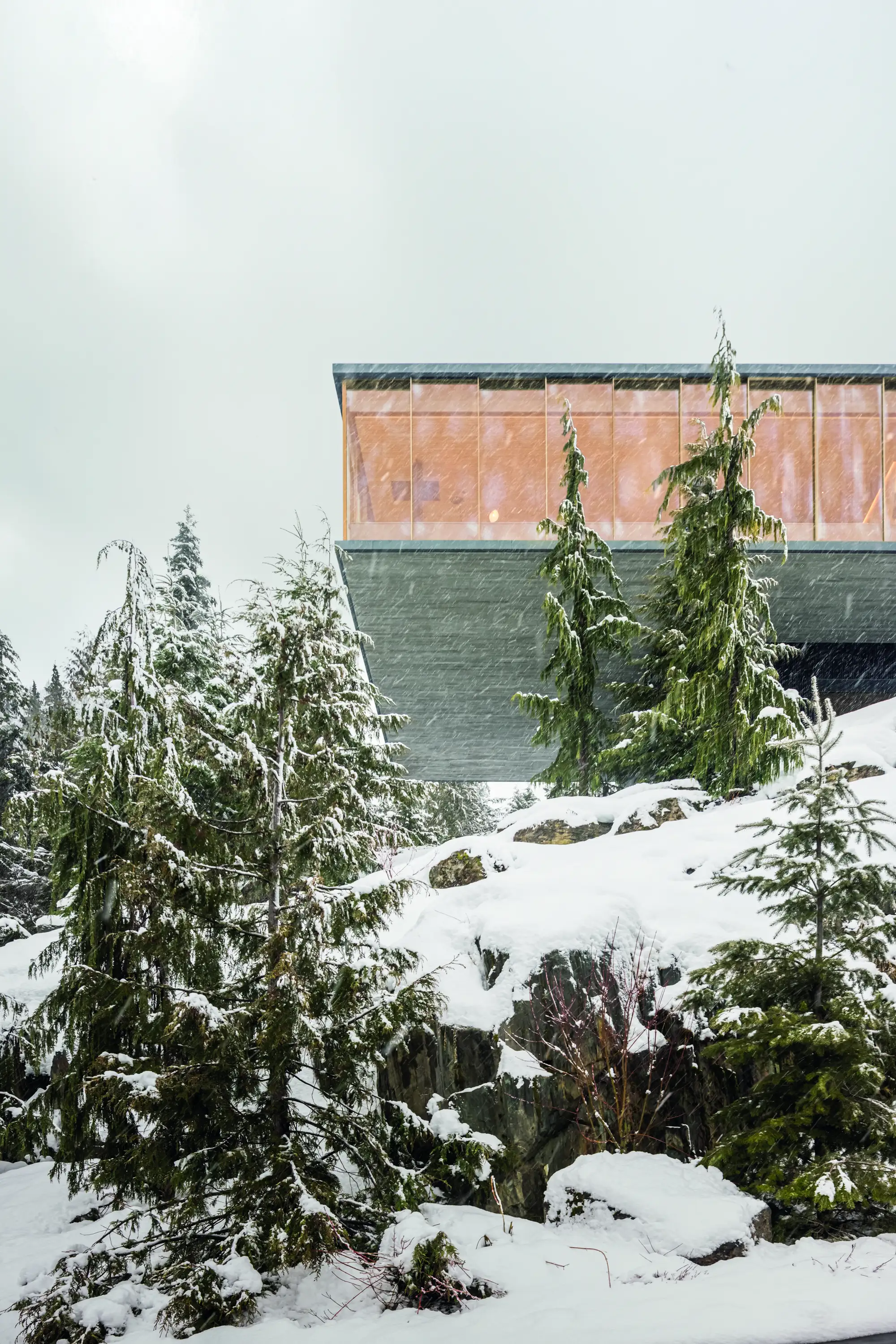 Casa en la nieve