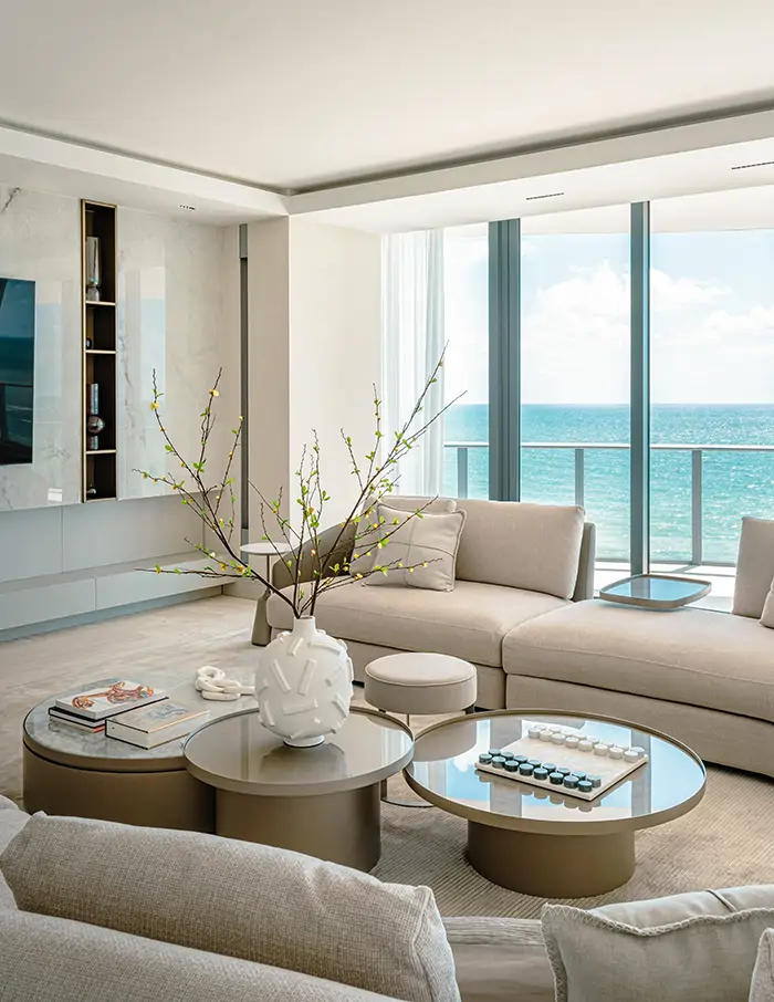 Vivienda en Golden Beach, Miami. Interiorismo: FL Interiors