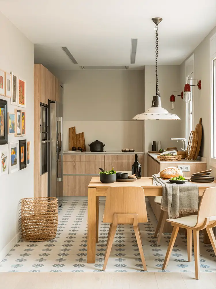 5 Cocina con madera