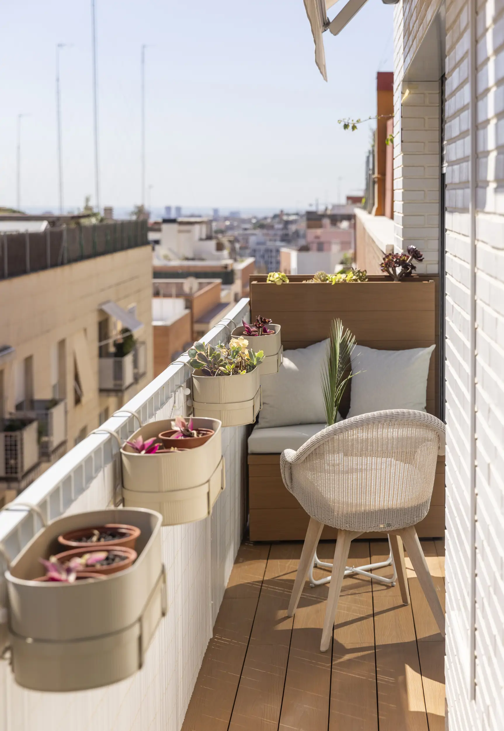 Desde la terraza se ve Barcelona