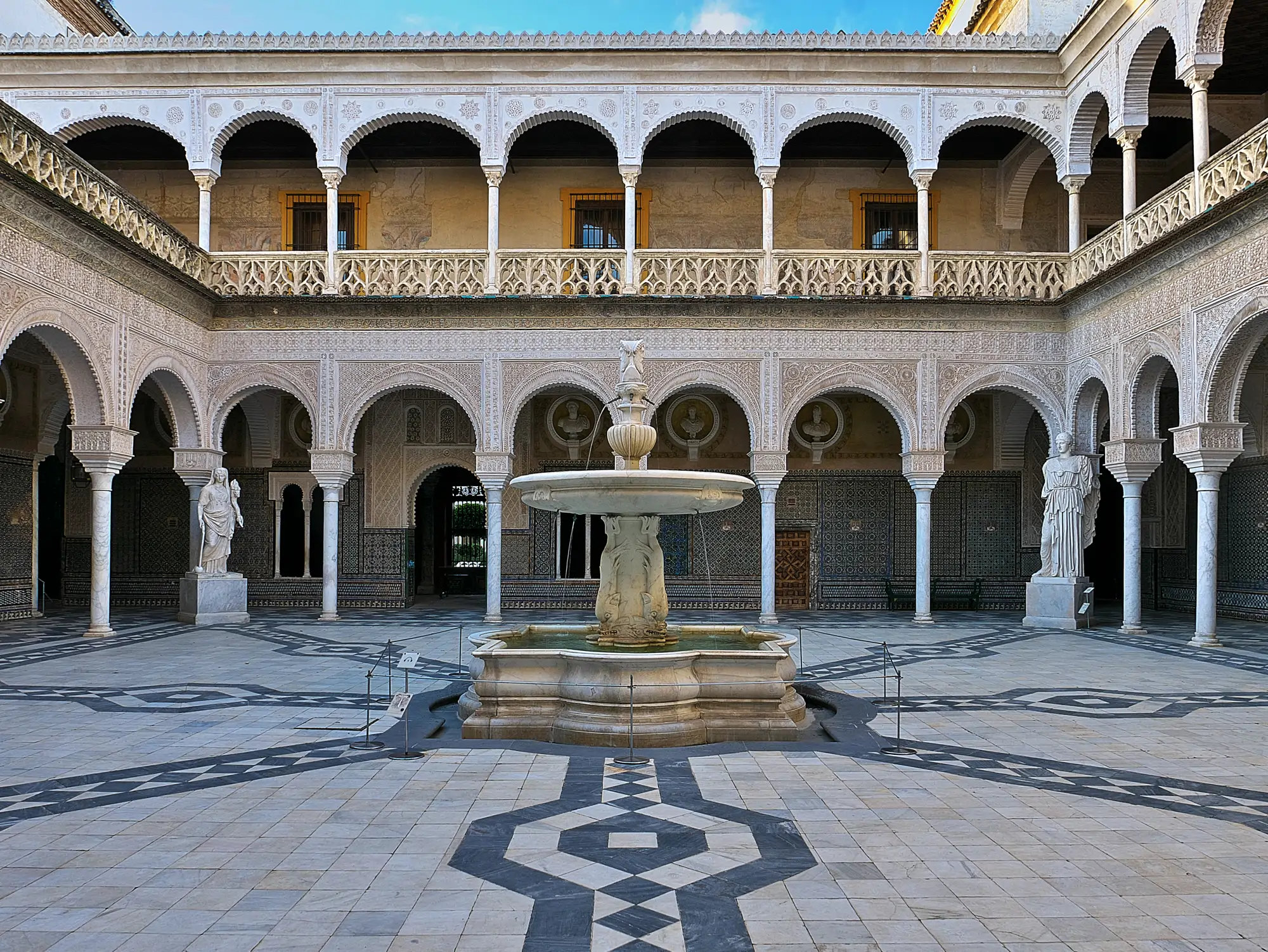 Patio de la Casa de Pilatos, Sevilla