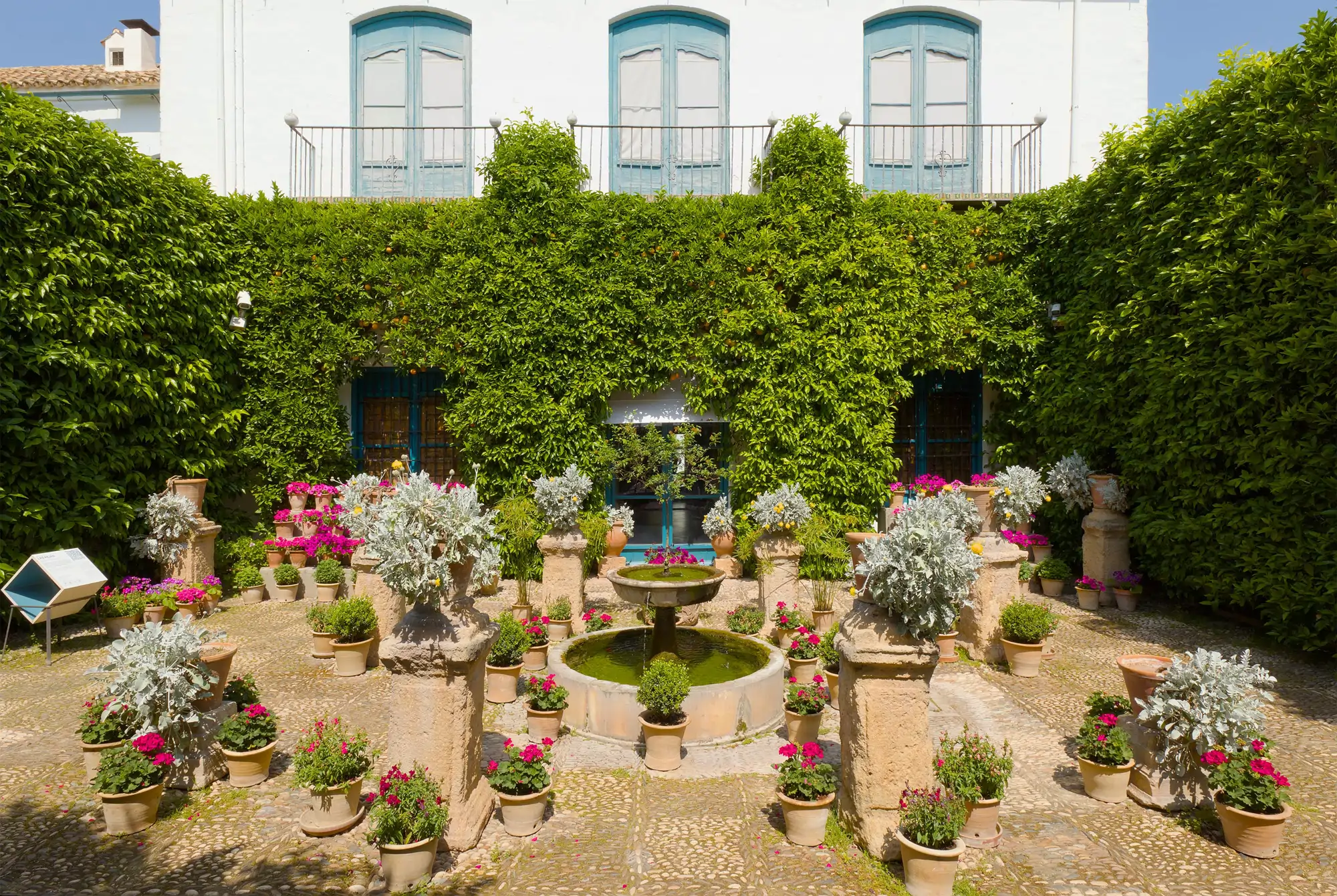 Patio de las rejas, Palacio de Viana, Córdoba