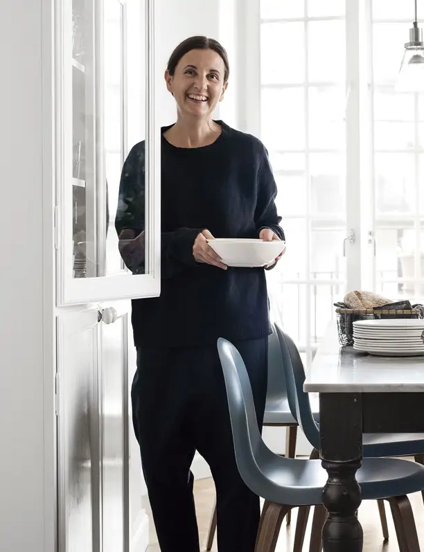 La casa de Evelina Kravaev-Södeberg, directora de arte de H&M Home: "Me gusta mezclar piezas low cost con otras de diseño"