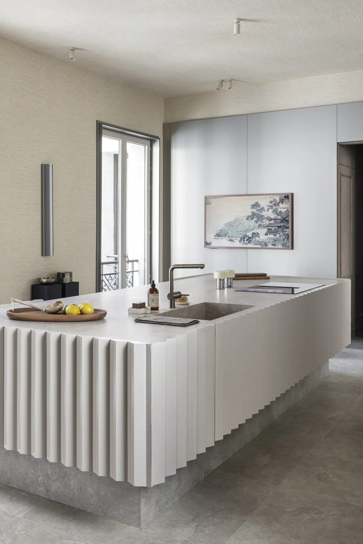 Tectura, el espacio de Estudio Alegría para Cocinas Río en Casa Decor 2025.