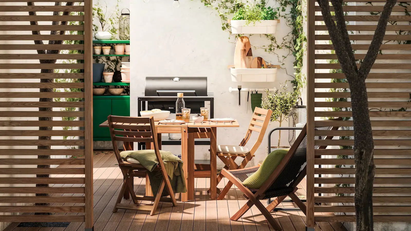 terraza de IKEA
